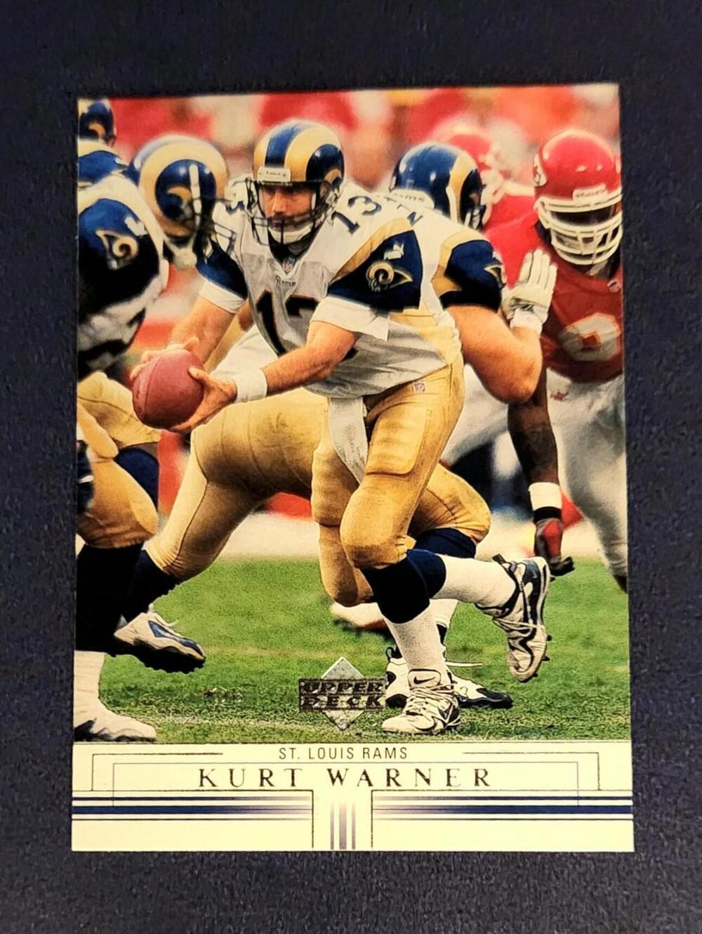 2001 Upper Deck #136 Kurt Warner Football Card